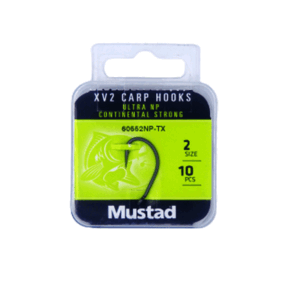 Mustad Carp Curved Shank Shank Hooks