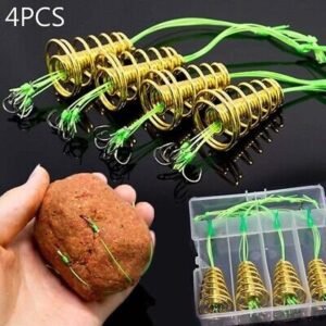 Carp Fishing Feeders Bait Fishing Hooks with Fishing Spring Carp Feeder