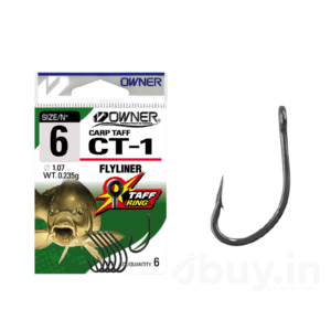 Owner Carp TAFF CT-1 FLYLINER Carp Hooks