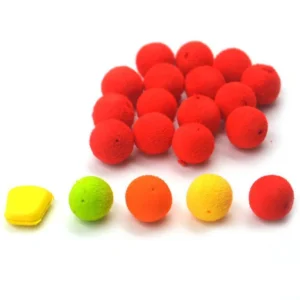 30 pcs Soft Carp Fishing Bait Foam Pop Up Balls Boilies Soft Pellets Ball Floating